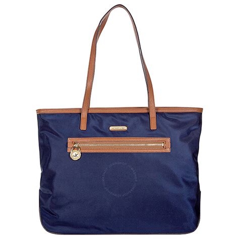 michael kors kempton navy large east west tote|michael michael kors kempton large ew tote navy nylon.